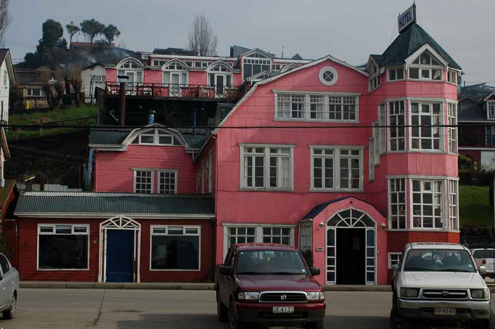 44 - Chile - isla de Chiloe, Castro